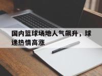 九城游戏中心官网-国内篮球场地人气飙升，球迷热情高涨
